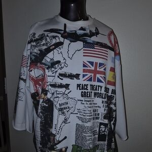 The Syndicate Peace Treaty Tee (White) SYAN-9